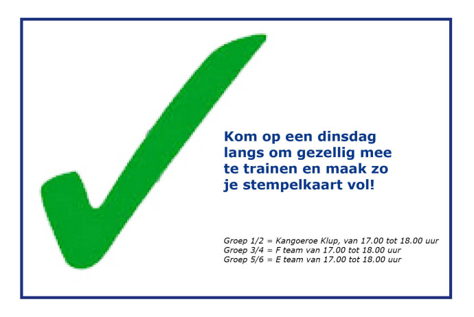 trainingstijden